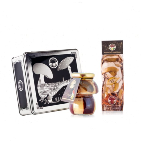 Funghi Porcini a scacchiera Extra in Olio di Oliva + Funghi Porcini secchi