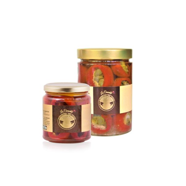 Peperoncini “Piemontesi Cassici” in Olio extra vergine di Oliva
